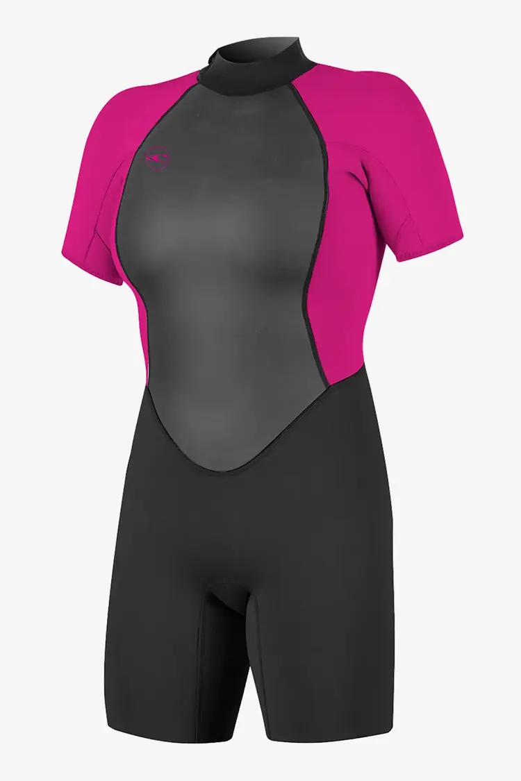 O'NEILL WOMEN'S REACTOR -2  2MM BACK ZIP S/S SPRING WETSUIT