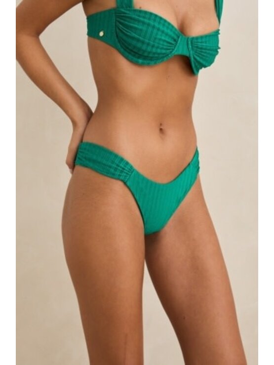 RHYTHM Pacific Rib Soft Side Holiday Pant Green