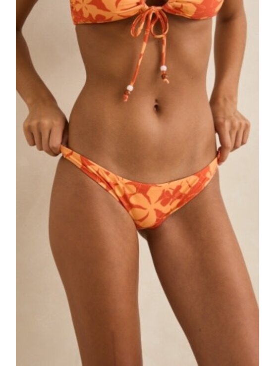 RHYTHM Melia Floral Low Rise Cheeky Pant