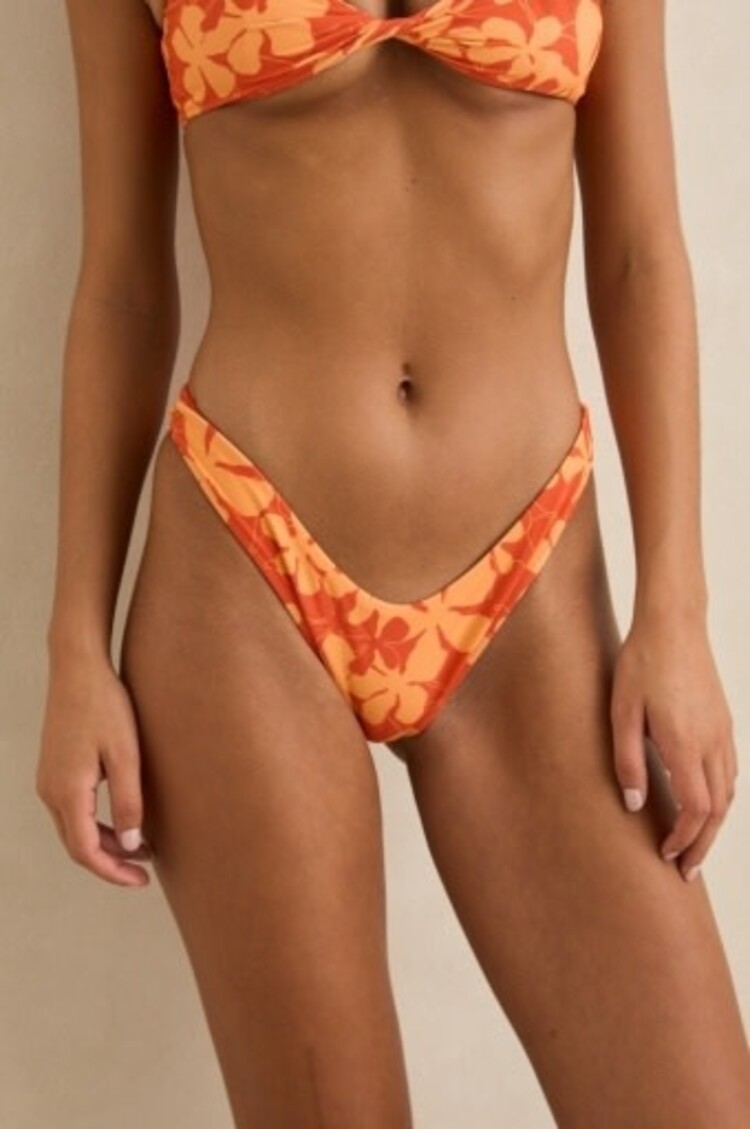 RHYTHM MELIA FLORAL HI CUT PANT