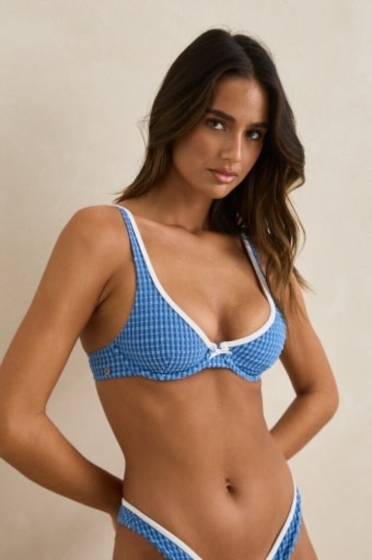 RHYTHM LOLA CHECK UNDERWIRE TOP