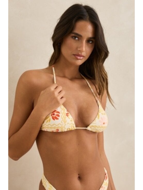 RHYTHM Wildflower Side Tri Top