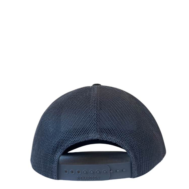 WHALEBONE LOGO BLACKBEARD PATCH RICHARDSON 112 TRUCKER HAT