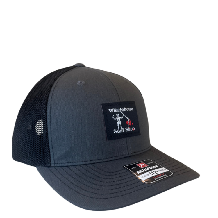 WHALEBONE LOGO BLACKBEARD PATCH RICHARDSON 112 TRUCKER HAT