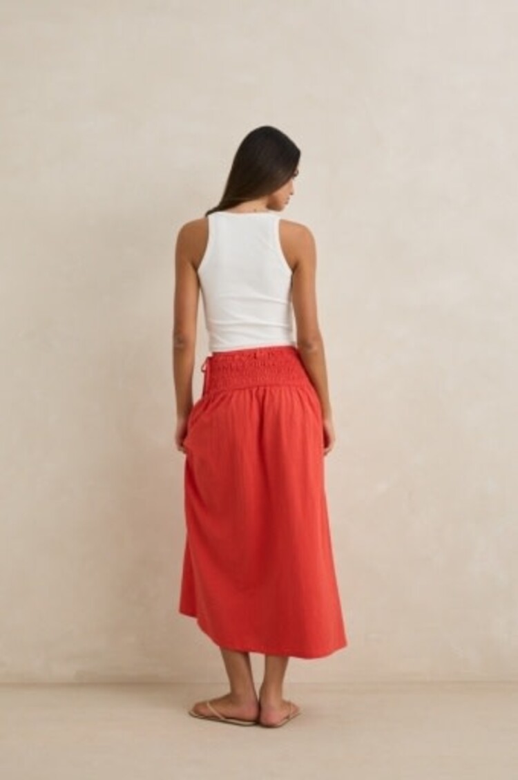 RHYTHM ALANA TIE SIDE MAXI SKIRT