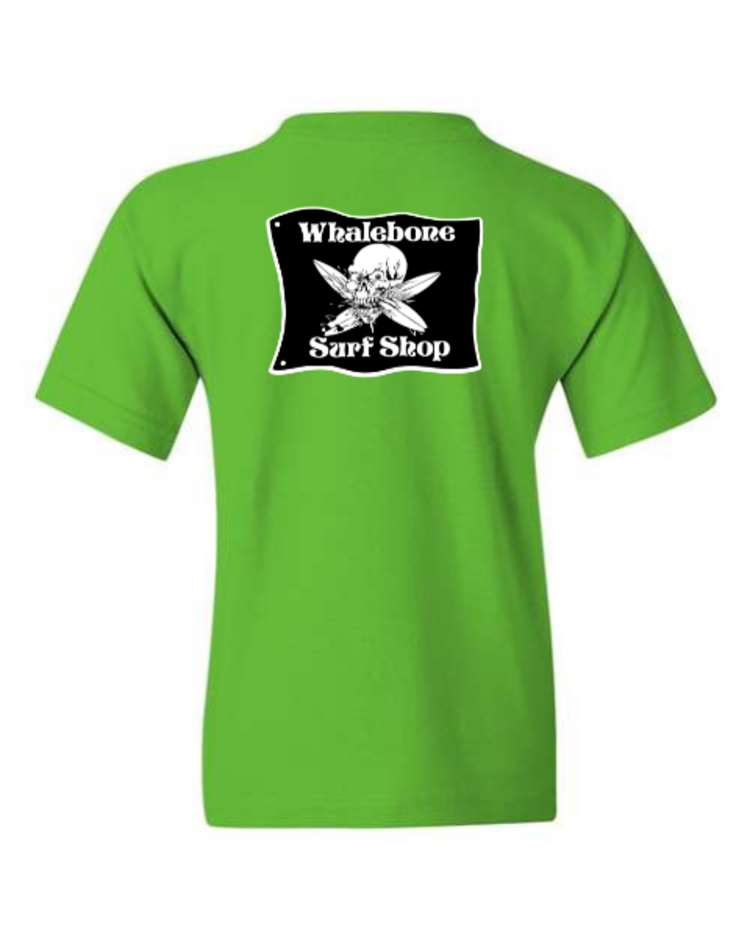 WHALEBONE LOGO YOUTH CRUNCH GLOW GILDAN SHORT SLEEVE TEE