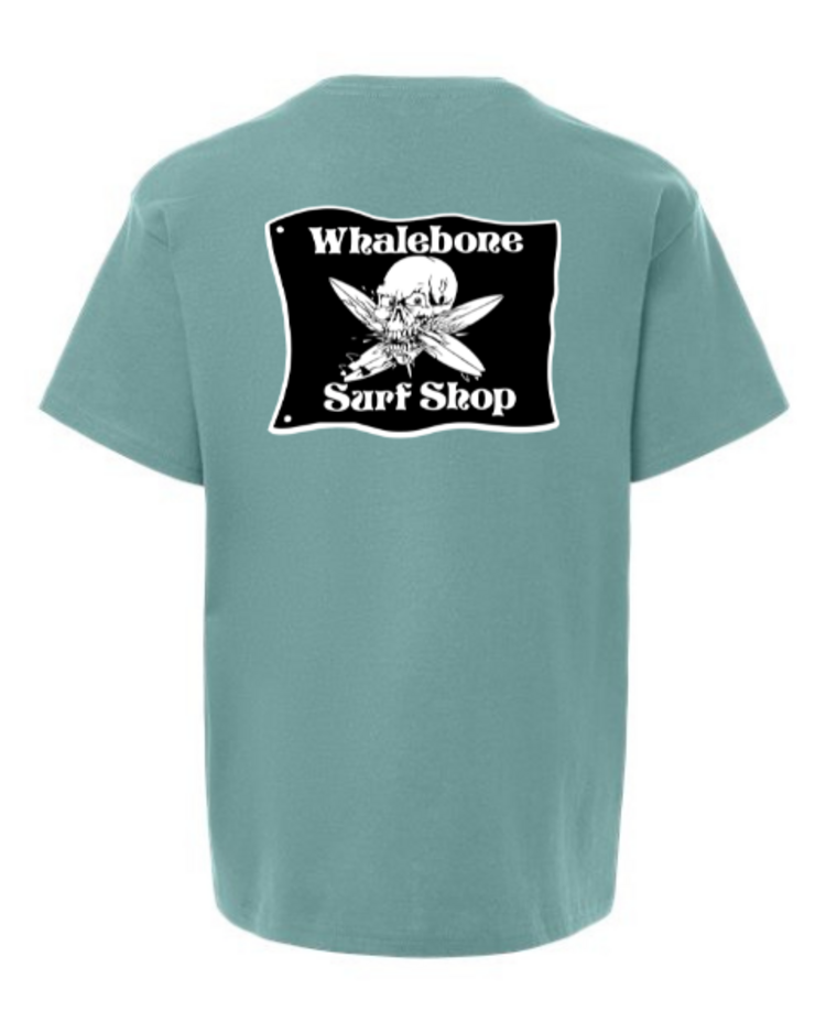 WHALEBONE LOGO YOUTH CRUNCH GLOW GILDAN SHORT SLEEVE TEE