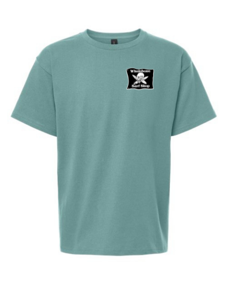 WHALEBONE LOGO YOUTH CRUNCH GLOW GILDAN SHORT SLEEVE TEE