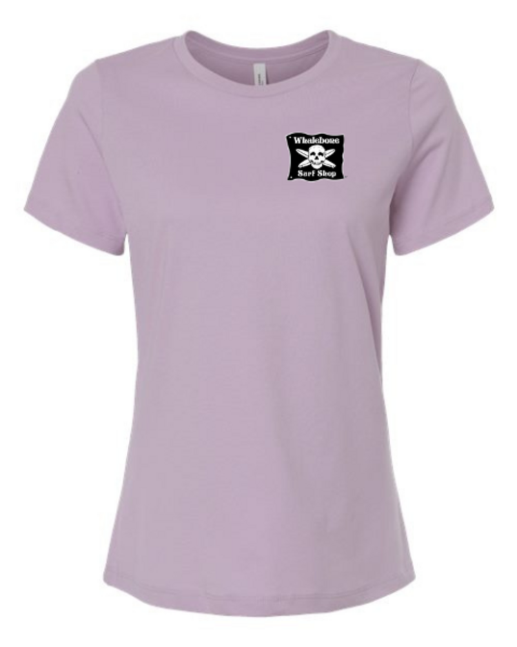 WHALEBONE LOGO WOMEN'S  CANDY SKULL RELAXED FIT TEE