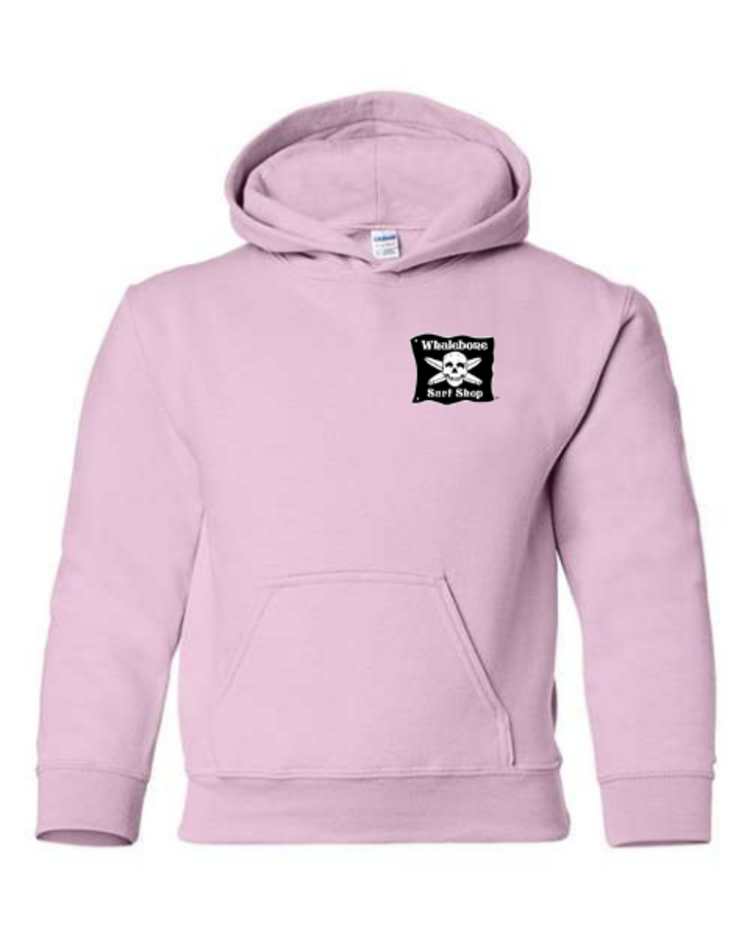 WHALEBONE LOGO YOUTH CANDY SKULL HEAVY BLEND PULLOVER