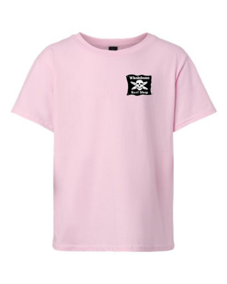WHALEBONE LOGO YOUTH CANDY SKULL SOFTSTYLE TEE