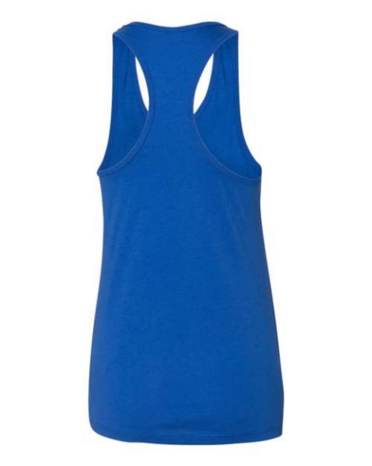 WHALEBONE LOGO WOMEN'S AMERICAN FLAG RACERBACK TANK