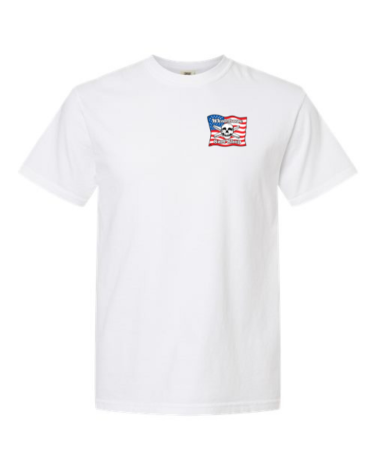 WHALEBONE LOGO AMERICAN FLAG SHORT SLEEVE TEE