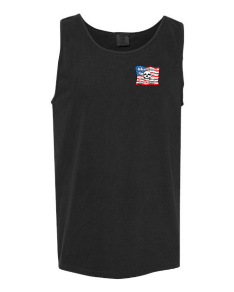 WHALEBONE LOGO AMERICAN FLAG TANK