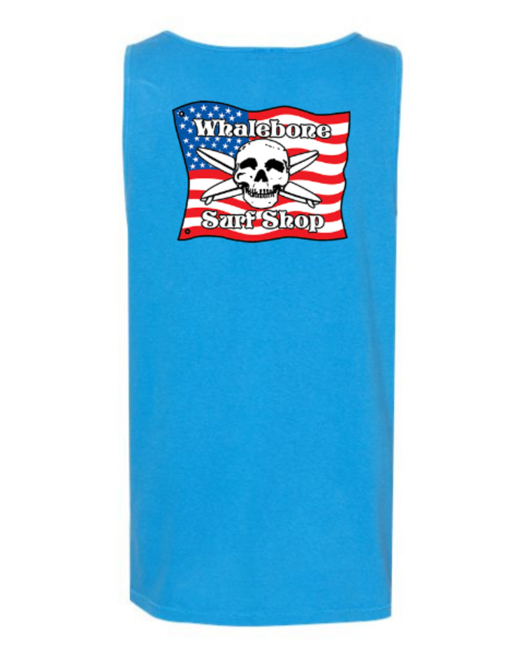 WHALEBONE LOGO AMERICAN FLAG TANK