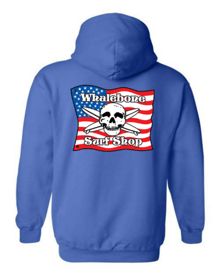 WHALEBONE LOGO AMERICAN FLAG HEAVY BLEND PO