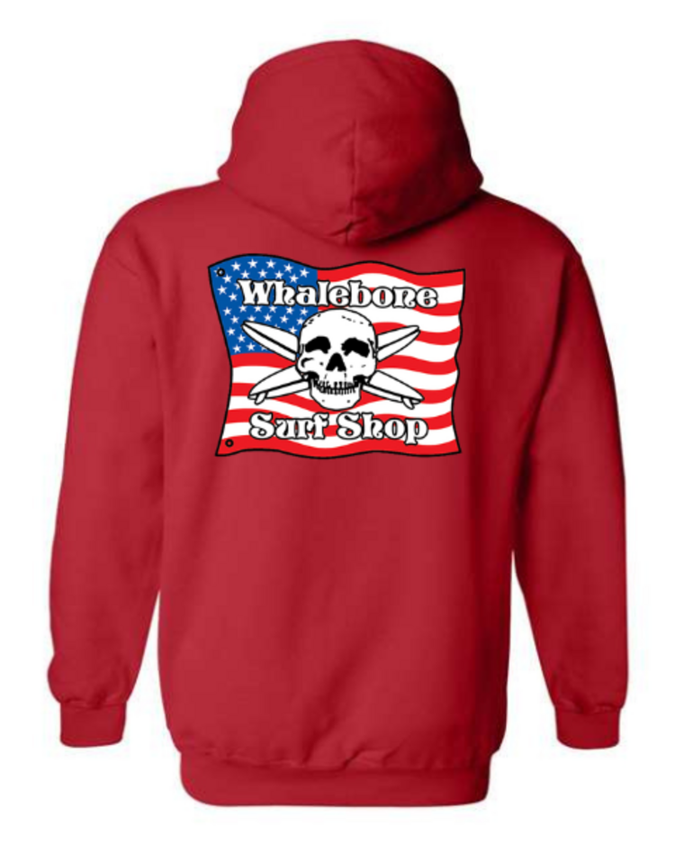 WHALEBONE LOGO AMERICAN FLAG HEAVY BLEND PO