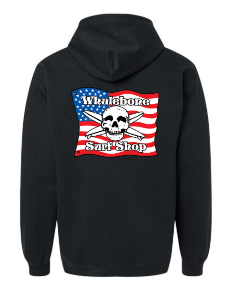 WHALEBONE LOGO AMERICAN FLAG HEAVY BLEND PO
