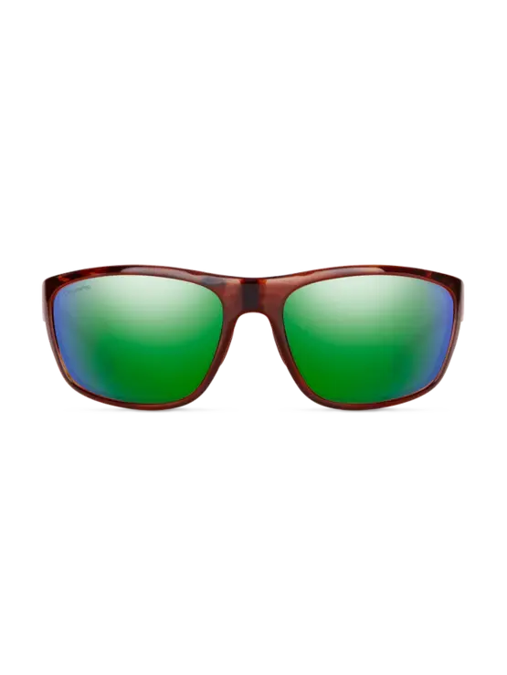 SMITH Redding Tort Glass Polarized Green Mirror Lens