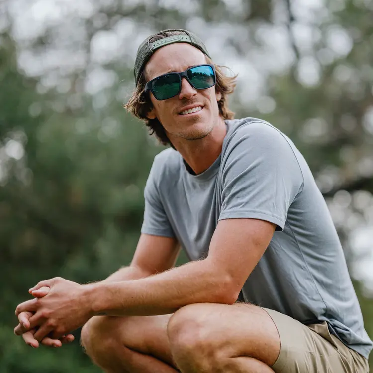 SMITH SMITH EMERGE MATTE BLACK CHROMAPOP POLARIZED BLUE MIRROR