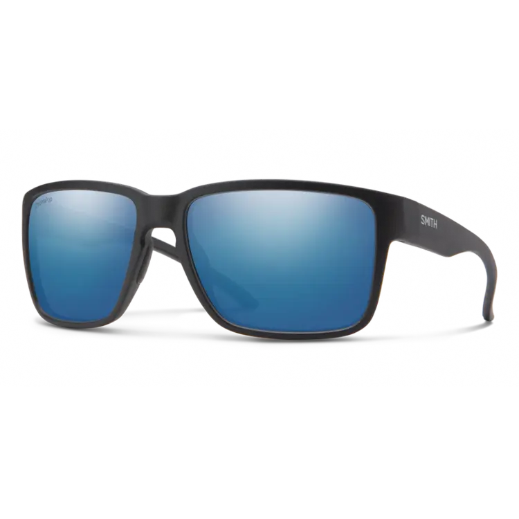 SMITH SMITH EMERGE MATTE BLACK CHROMAPOP POLARIZED BLUE MIRROR