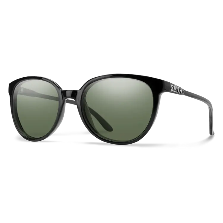 SMITH CHEETAH BLACK CHROMAPOP POLARIZED GRAY GREEN