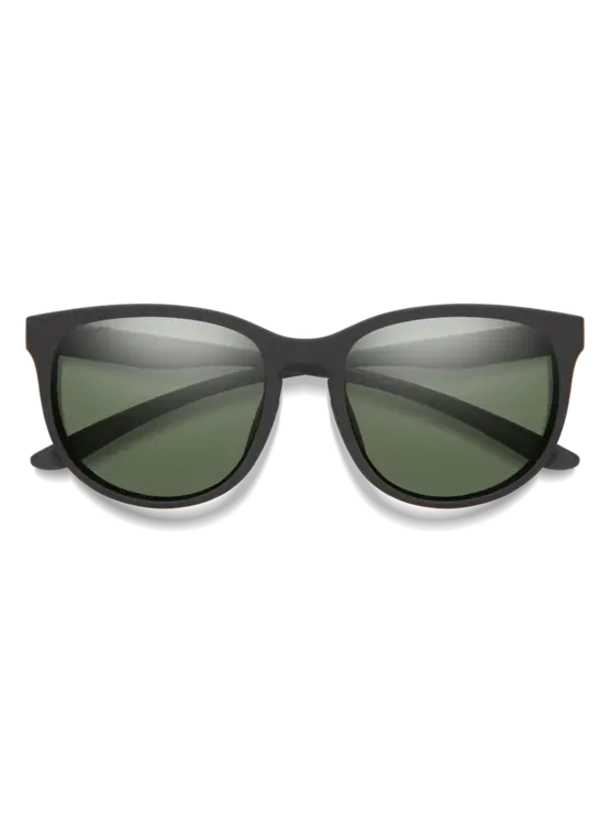 SMITH Lake Shasta Matte Black | ChromaPop Polarized Gray Green