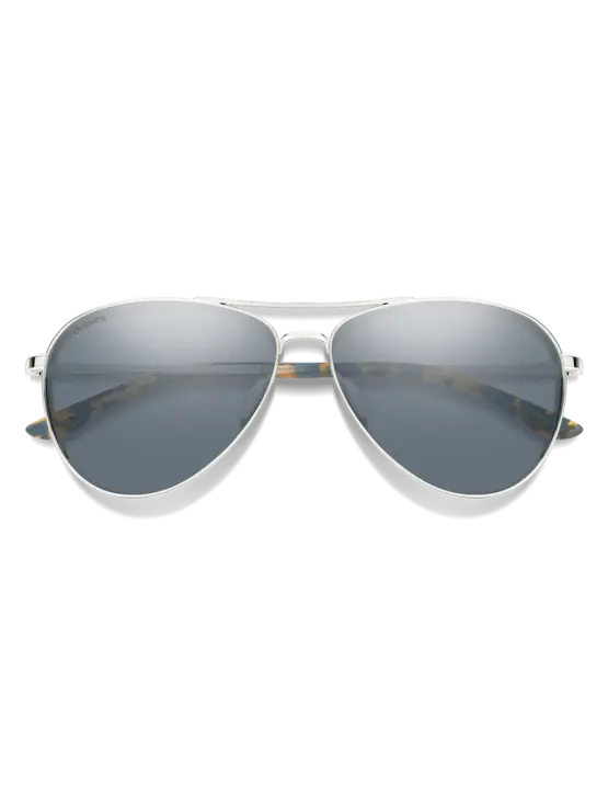 SMITH Langley 2 Silver | ChromaPop Polarized Slate