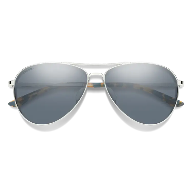 SMITH LANGLEY 2 SILVER CHROMAPOP POLARIZED SLATE