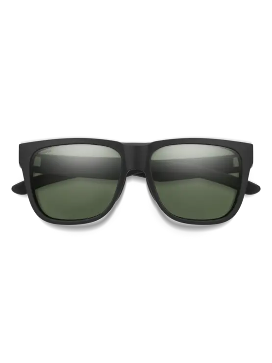 SMITH Lowdown 2 Matte Black | ChromaPop Polarized Gray Green