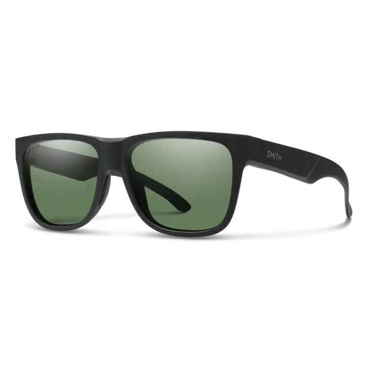 SMITH LOWDOWN 2 MATTE BLACK CHROMAPOP POLARIZED GRAY GREEN