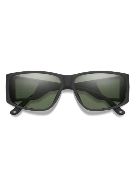 SMITH Monroe Peak Matte Black | ChromaPop Polarized Gray Green