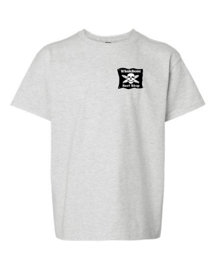 WHALEBONE LOGO YOUTH PASTEL A FRAME SHORT SLEEVE TEE