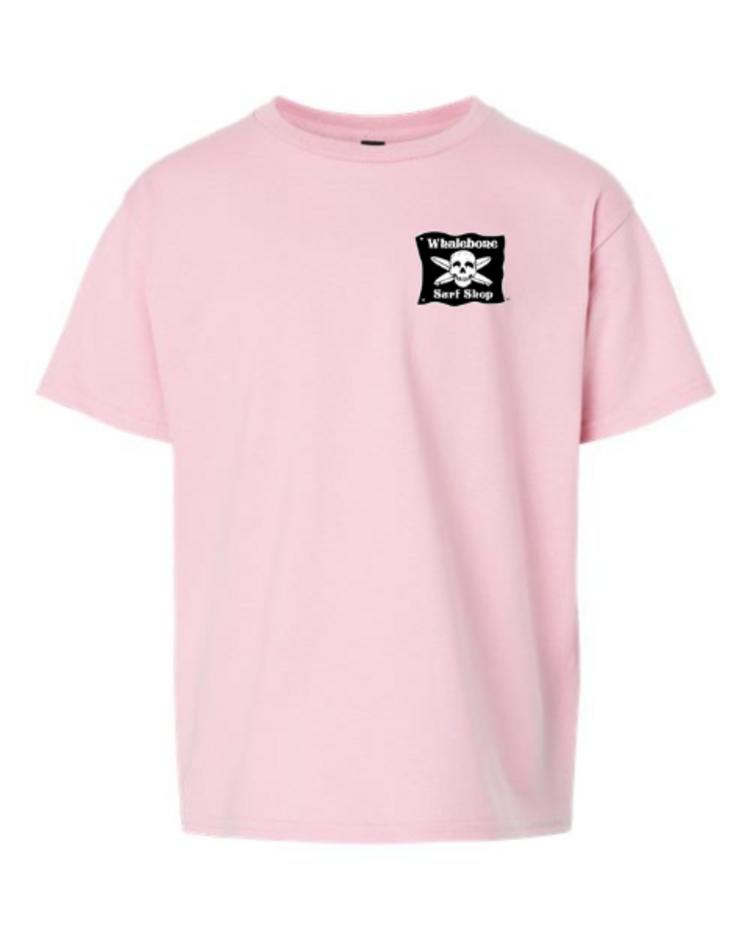 WHALEBONE LOGO YOUTH PASTEL A FRAME SHORT SLEEVE TEE