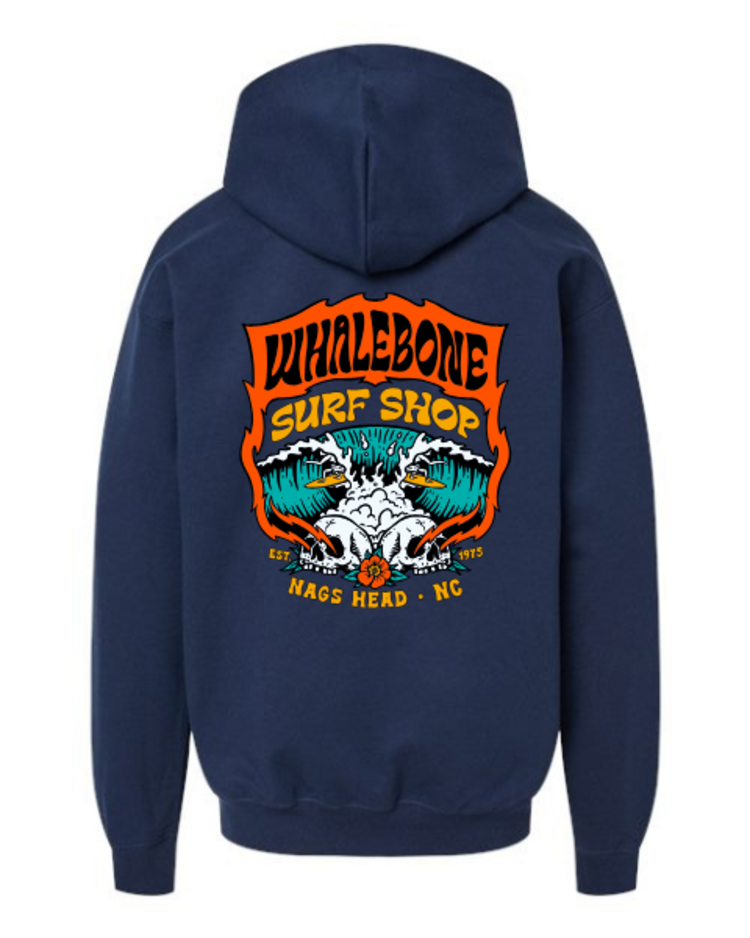 WHALEBONE LOGO YOUTH A FRAME MIDWEIGHT PULLOVER