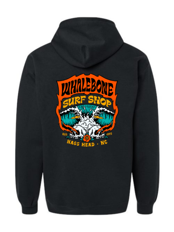 WHALEBONE LOGO Youth A Frame Midweight Pullover