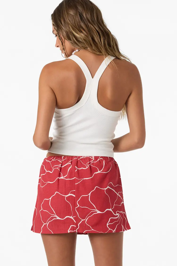 O'NEILL TOWNES FLORAL SKORT