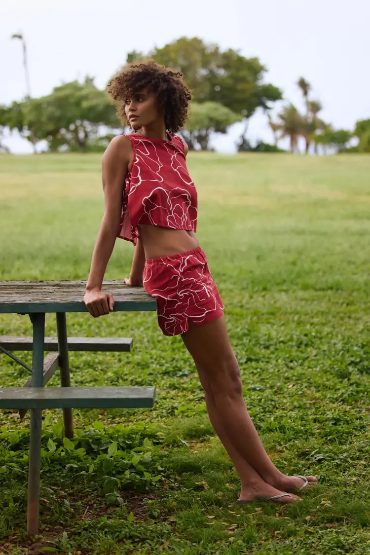 O'NEILL TOWNES FLORAL SKORT