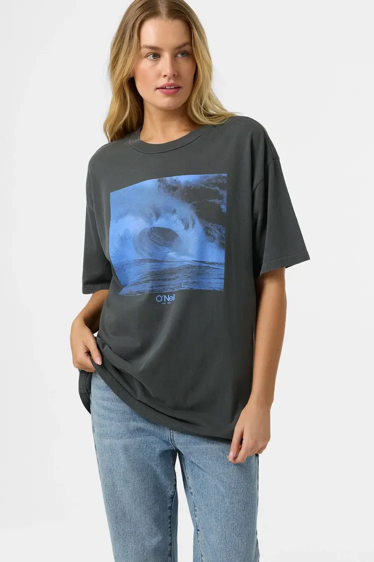 O'NEILL O'RIGINALS WAVE TONE OVERSIZED TEE