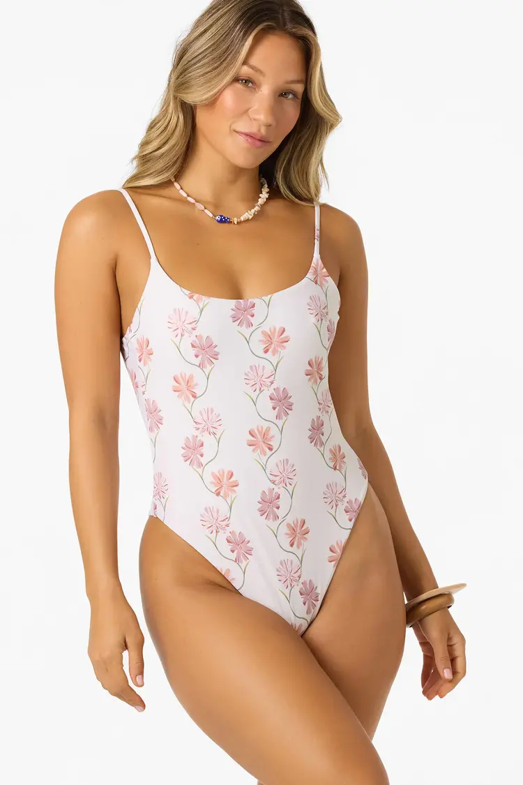 O'NEILL IVY FLORAL MARINE ONE-PIECE