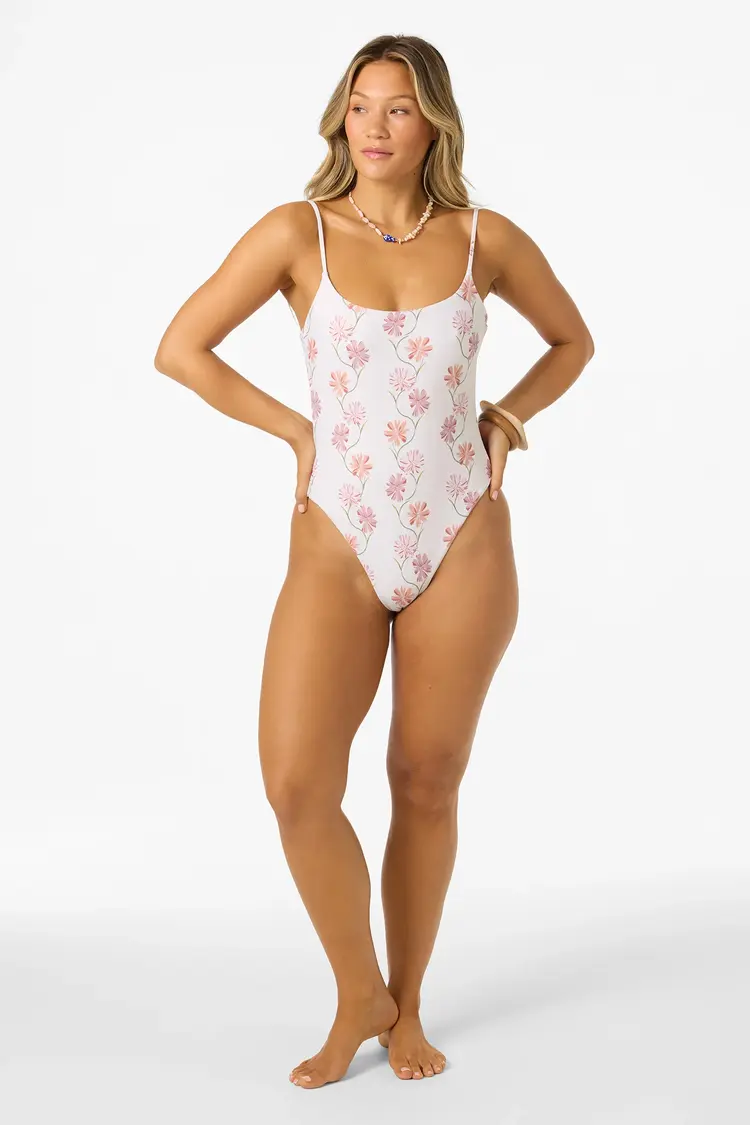O'NEILL IVY FLORAL MARINE ONE-PIECE