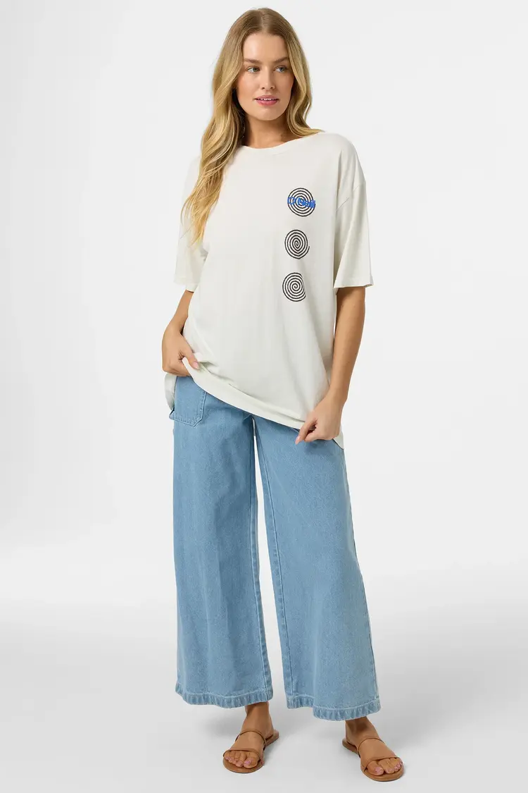 O'NEILL O'RIGINALS FISH EYE OVERSIZED TEE