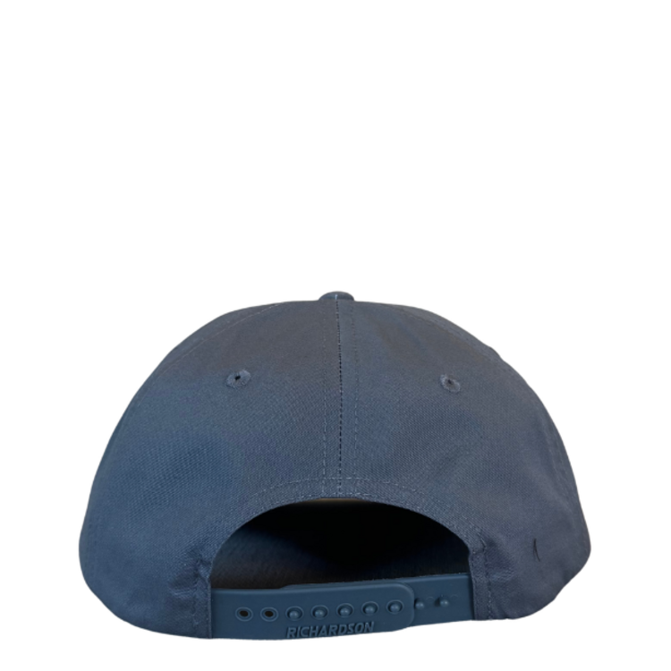 WHALEBONE LOGO BLACKBEARD PATCH RICHARDSON 6 PANEL SNAPBACK CAP