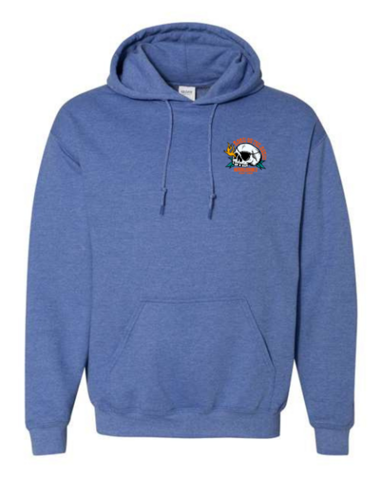 WHALEBONE LOGO FLAME SKULL MIDWEIGHT PULLOVER