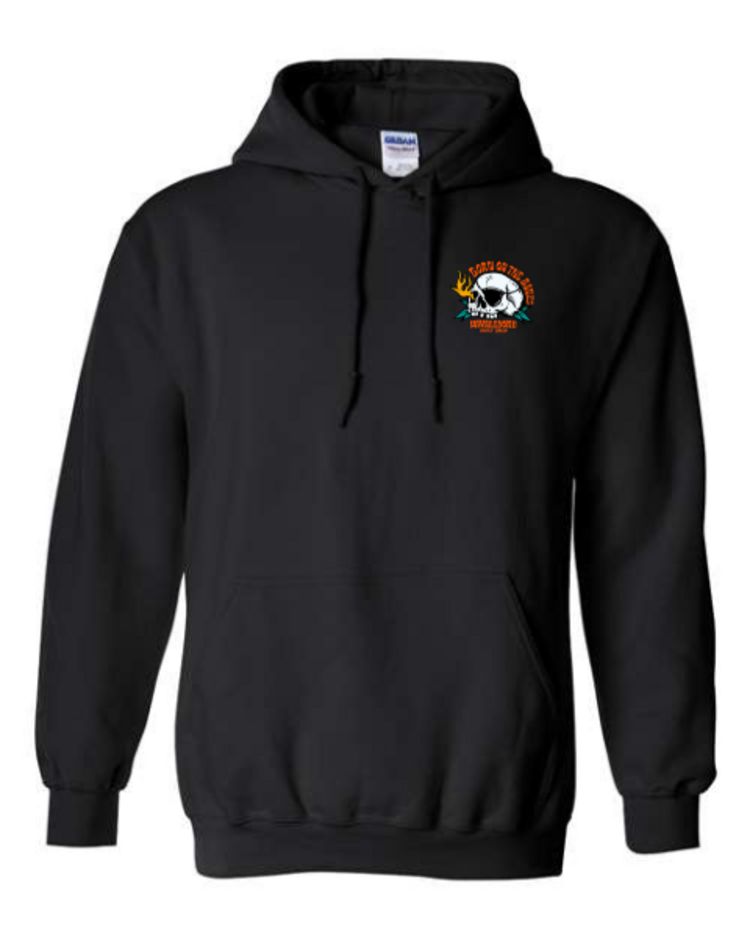WHALEBONE LOGO FLAME SKULL MIDWEIGHT PULLOVER