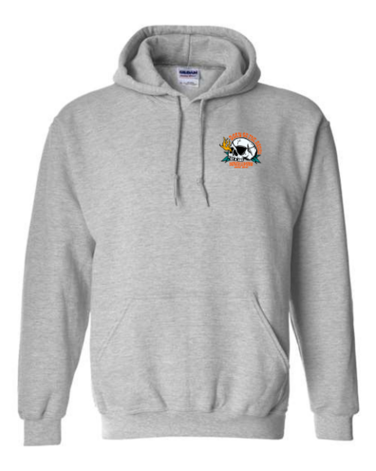 WHALEBONE LOGO FLAME SKULL MIDWEIGHT PULLOVER