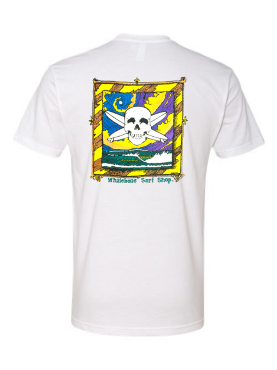 WHALEBONE LOGO Nemo Surf Sueded Short Sleeve Tee