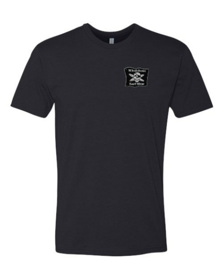 WHALEBONE LOGO NEMO SURF NEXT LEVEL SUEDED SHORT SLEEVE TEE