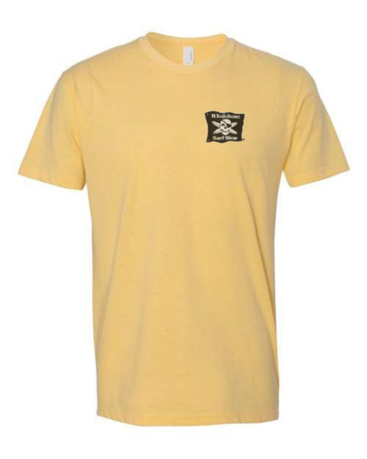 WHALEBONE LOGO MEXICAN BLANKET NEXT LEVEL CVC SHORT SLEEVE TEE