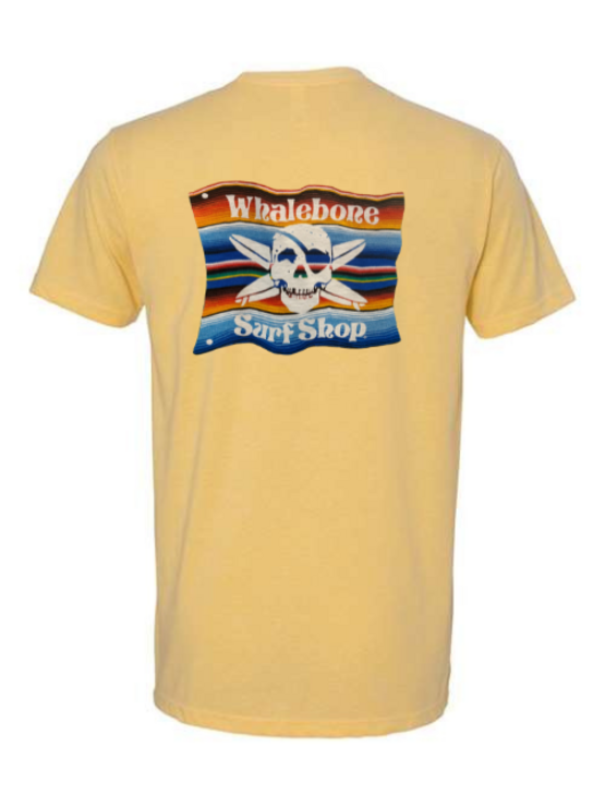 WHALEBONE LOGO Mexican Blanket Short Sleeve Tee
